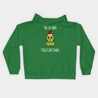 'The Cat Who Stole Christmas' Kids Hoodie